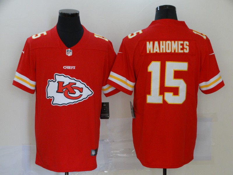 Men Kansas City Chiefs 15 Mahomes red Nike Vapor Untouchable Stitched Limited NFL fashion Jerseys 3